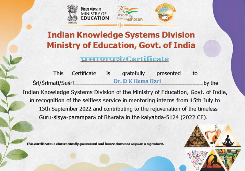 Mentors in IKS Division