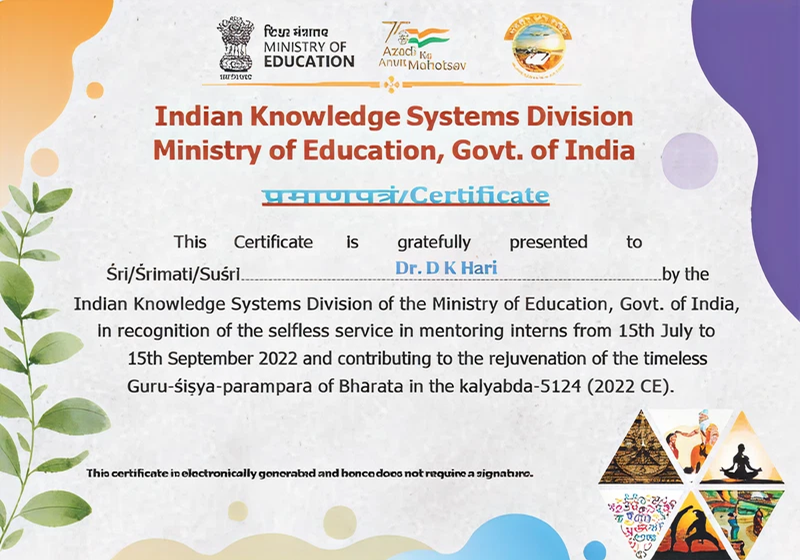 Mentors in IKS Division